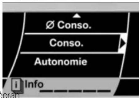BMW K 1600 GTL (2018) - Selection d'une option de menu - 3
