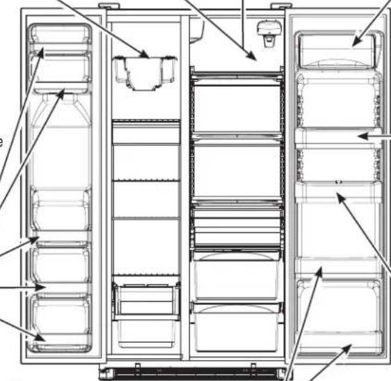 GE JT3800DHBB - Installation des accessoires. (Tous les modèles ne sont pas dotés de tous les accessoires.) - 7