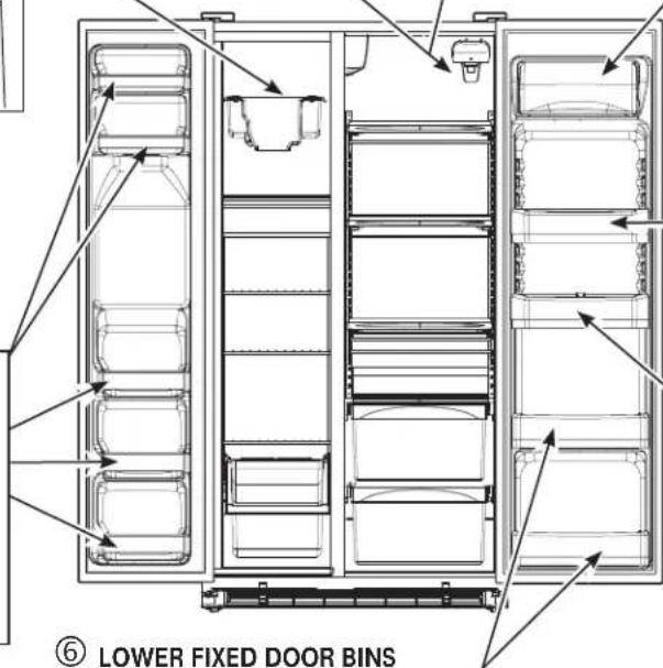 GE JT3800DHBB - How to install features. (Not all features are on all models.) - 4