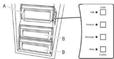 JENN-AIR JS42NXFXDE - ADJUST THE TEMPERATURE (DISPENSER MODELS) - 1
