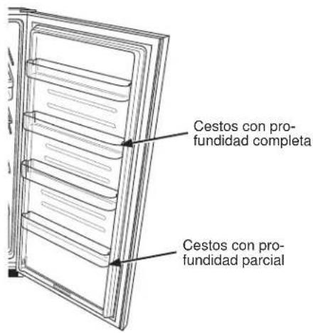 GE FUF14DLRWW - Despeje de los Cestos de la Puerta - 1