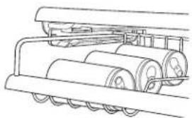 GE GSE23GGKBB - Casier ShelfSaver™ (sur certains modèles) - 1