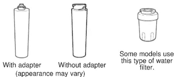 GE GSE23GGKBB - Installing the filter cartridge - 1
