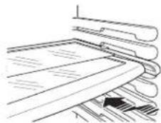 GE GSE23GGKBB - QuickSpace™ Shelf (on some models) - 1