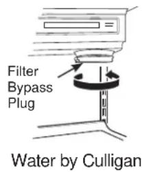 GE GSE23GGKBB - Filter bypass plug - 2