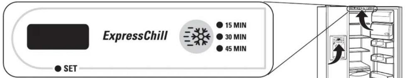 GE GSE23GGKBB - ExpressChill™ (en algunos modelos) - 1