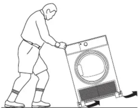 Fisher & Paykel DE4024P1 - Unpacking your dryer - 1
