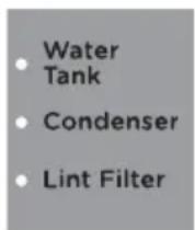 Fisher & Paykel DE4024P1 - Verrou des touches - 3