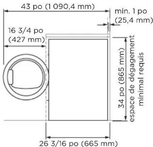 Fisher & Paykel DE4024P1 - Laveuse et séchuse installées ensemble - 2