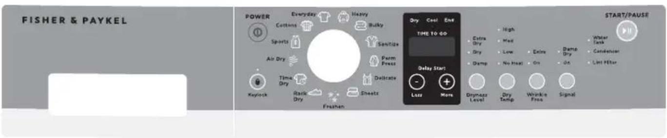 Fisher & Paykel DE4024P1 - IMPORTANT! - 2