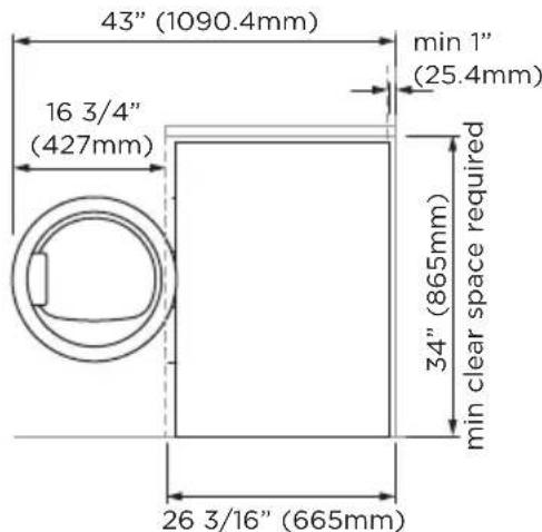 Fisher & Paykel DE4024P1 - Undercounter installation - 2