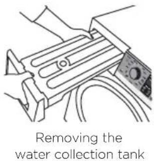 Fisher & Paykel DE4024P1 - To empty the water tank: - 1