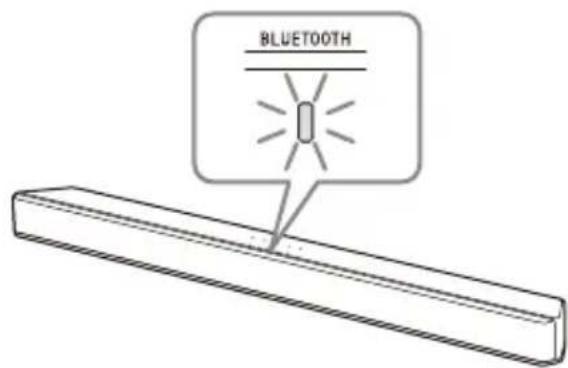 SONY HTX9000F - Presione y mantenga presionado BLUETOOTH en la unidad principal durante 2segundos. - 1