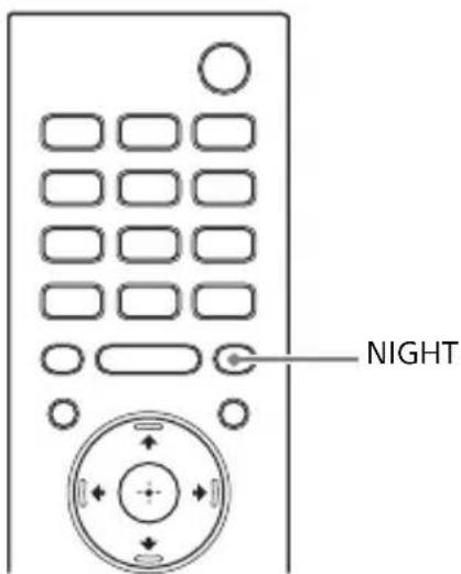 SONY HTX9000F - Cómo disfrutar de un sonido claro convolumen bajo a medianoche (NIGHT) - 1