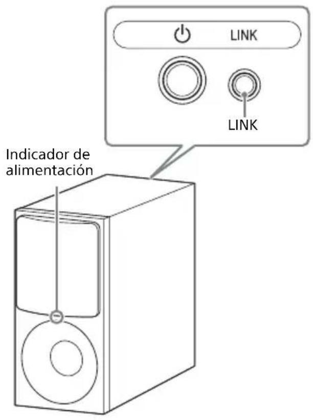 SONY HTX9000F - Cómo realizar la    conexión inalámbrica del    subwoofer (SECURE LINK) - 1