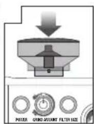 BREVILLE the Barista Express BES870XL - ADJUSTING CONICAL BURRS - 3