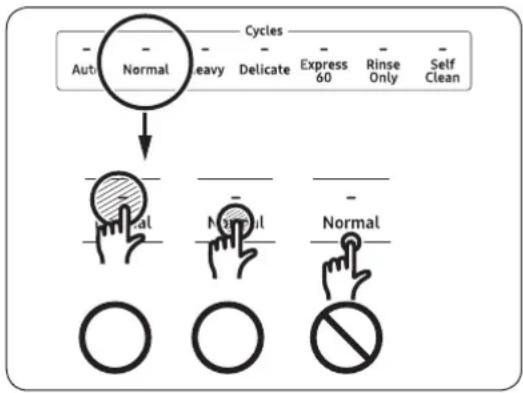 Dacor Modernist DDW24T999BB - Respuesta del teclado táctil - 1
