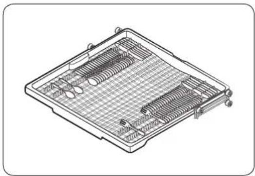 Dacor Modernist DDW24T999BB - Estante para cubiertos - 1