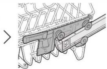 Dacor Modernist DDW24T999BB - To remove the upper rack - 2