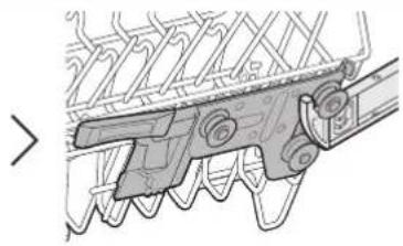 Dacor Modernist DDW24T999BB - To remove the upper rack - 3
