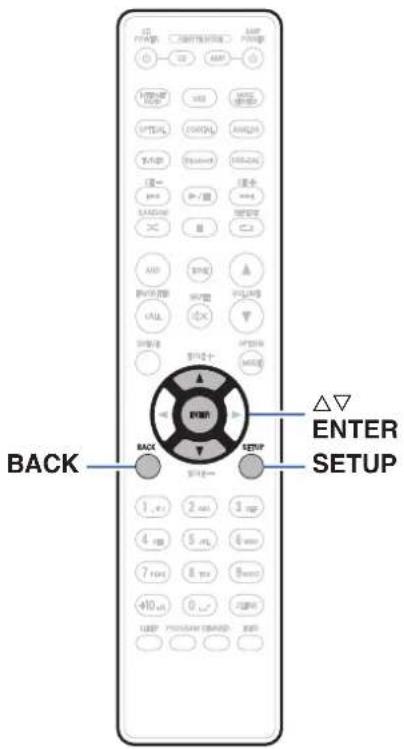 DENON PMA150H - Plan du menu - 6