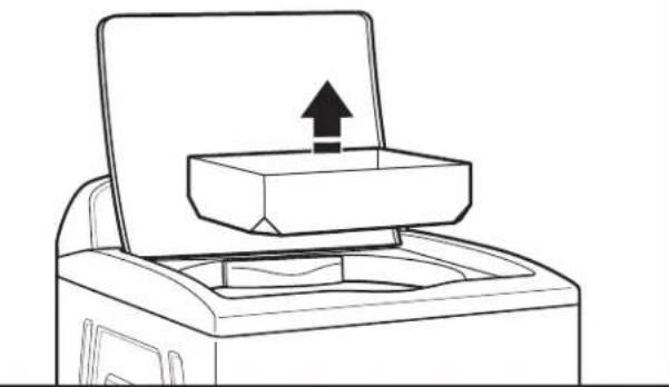 MAYTAG MVW8230HC - Saque la bandeja de empaque de la Tina - 1