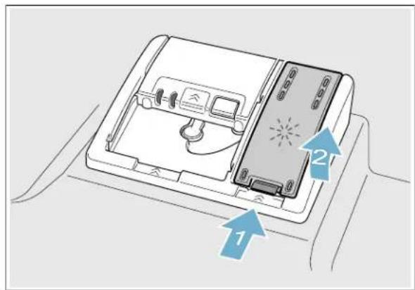 GAGGENAU DF250762 - Adding rinse aid - 1