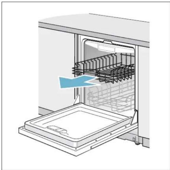 GAGGENAU DF250762 - Removing/Installing upper rack with Rackmatic® - 1