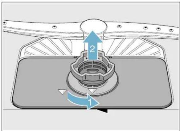 GAGGENAU DF250762 - To check or clean the filter system: - 1