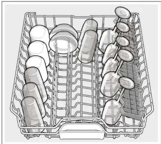 GAGGENAU DF250762 - Loading patterns for upper rack - 3