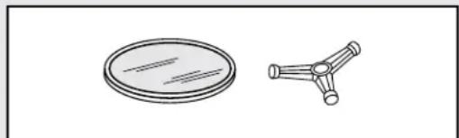 VIKING VMOS501SS - PLATO GIRATORIO/SOPORTE DEL PLATO GIRATORIO - 1