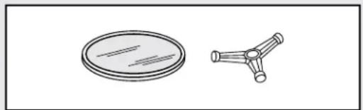 VIKING VMOS501SS - TURNTABLE/TURNTABLE SUPPORT - 1