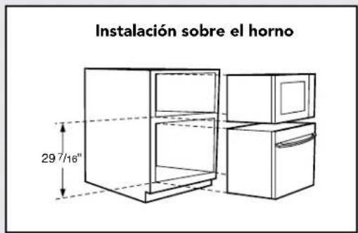 VIKING VMOS501SS - Elección de una ubicación para su horno microondas empotrado - 2