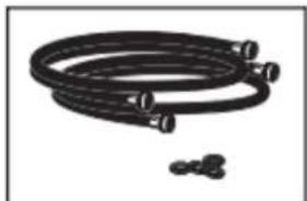 WHIRLPOOL WFW862CHC - Pièces nécessaires : (Si non fournies avec la laveuse) - 1