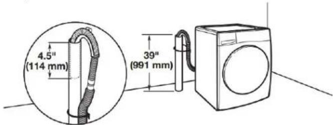 WHIRLPOOL WFW862CHC - Système de vidange - 1