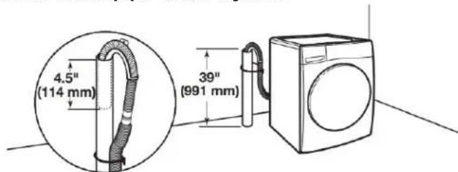 WHIRLPOOL WFW862CHC - Floor standpipe drain system - 1