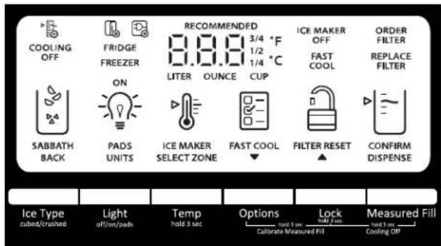 WHIRLPOOL WRX735SDHW - Utilisation des commandes - 1