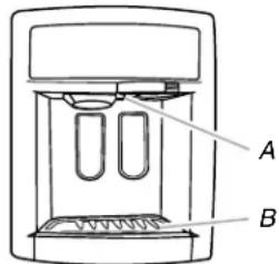 WHIRLPOOL WRX735SDHW - Rotating Faucet and Pull-out Tray (on some models) - 1