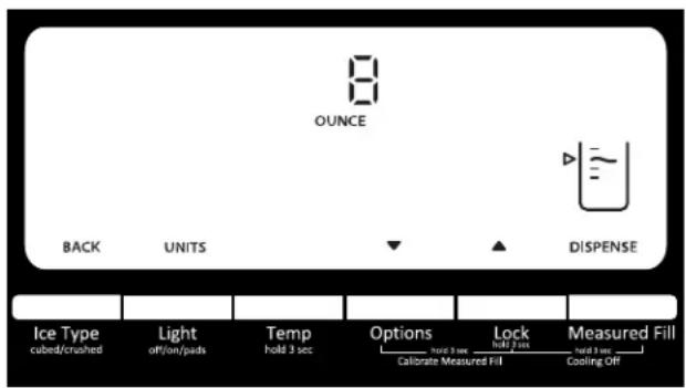 WHIRLPOOL WRX735SDHW - Distribution d'eau (replissage mesure) : - 1