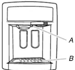 WHIRLPOOL WRX735SDHW - Robinet rotatif et plateau coulissant (sur certains modèles) - 1