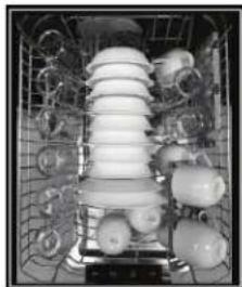 GE Profile PDT145SSLSS - PDT145 Series 8 Place Settings - 1