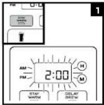 NINJA CM401 - TIME &amp; TEMPERATURE ADJUSTMENT - 1