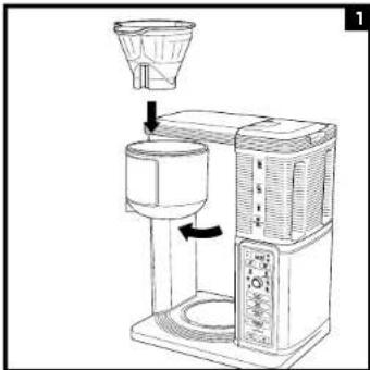 NINJA CM401 - USING THE BREW BASKET USING THE DRIP STOP - 1