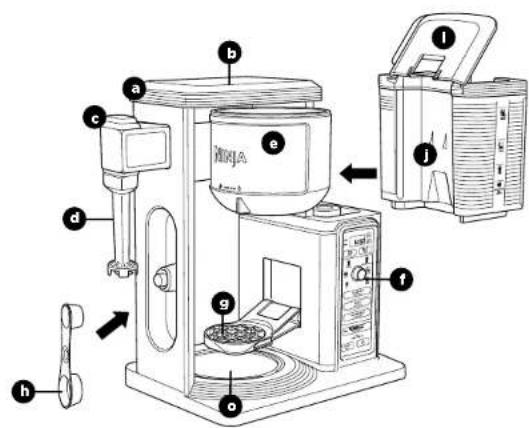 NINJA CM401 - PARTS - 1