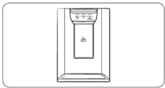 SAMSUNG RF23M8070SG - To dispense water with ice - 1