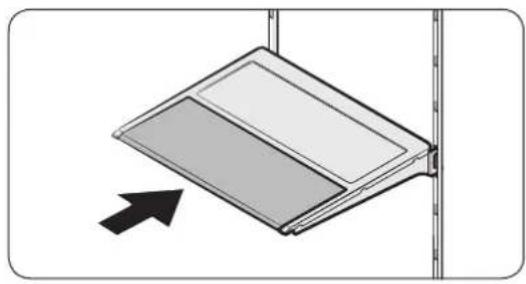 SAMSUNG RF23M8070SG - Estante plegable - 1