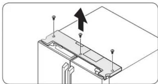 SAMSUNG RF23M8070SG - Detach the fridge doors - 1