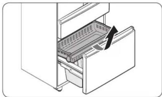 SAMSUNG RF23M8070SG - Freezer baskets - 1