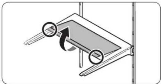 SAMSUNG RF23M8070SG - Foldable shelf - 2
