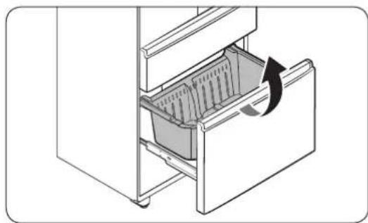 SAMSUNG RF23M8070SG - Detach the freezer drawer - 2